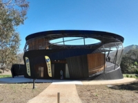 Exterior of Ned Kelly Discovery hub