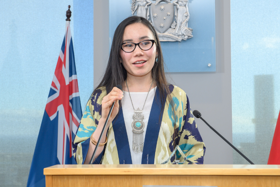 Adiba Erfan,  winner of the Premier’s Award for International Student of the Year