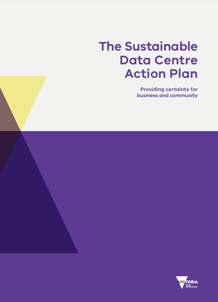 Sustainable Data Centre Action Plan cover image