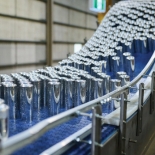 Conveyer belt of test tubes